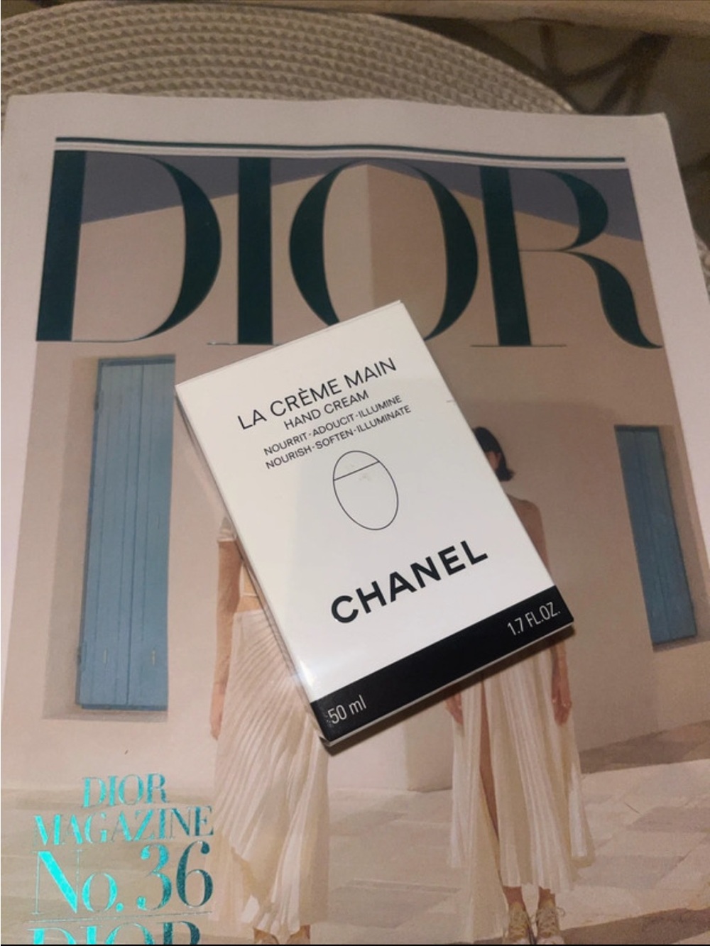 New La crème main hand cream 50ml